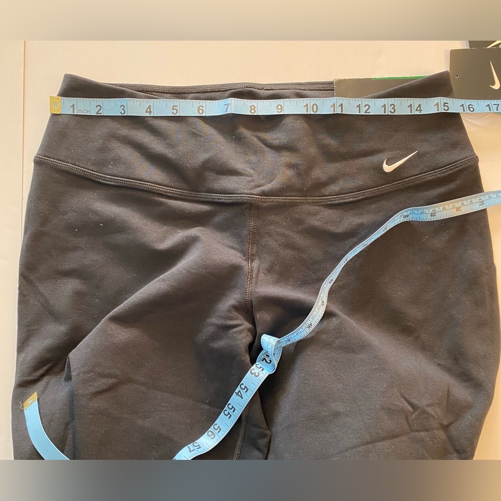 Nike Black Loose Dri Fit Pants Medium Long NWT - Picture 3 of 7